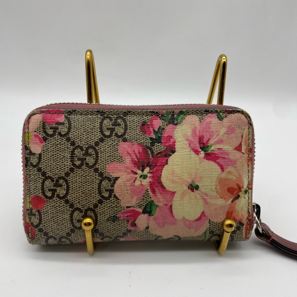 Gucci Bloom Zippy Card Wallet